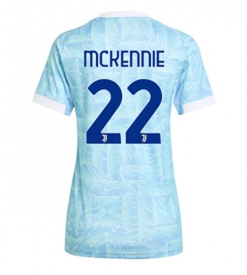 Juventus Weston McKennie #22 Udebanetrøje Dame 2025-26 Kortærmet